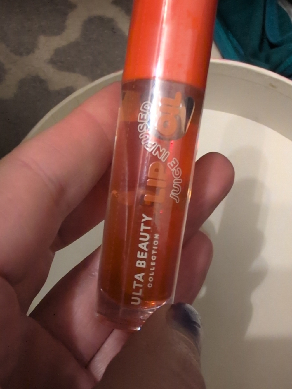 Ulta Beauty Lip Oil - Bright Orange Tube